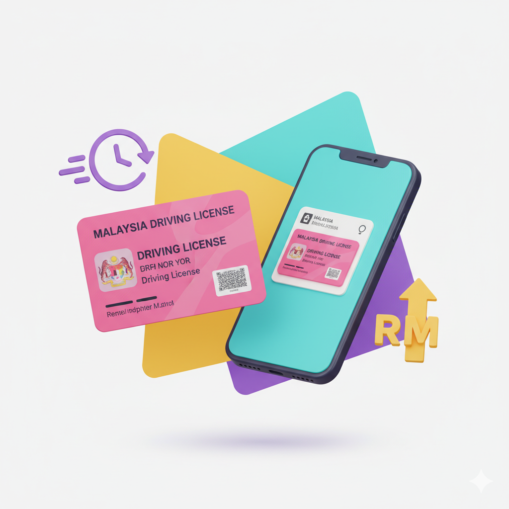 Senarai harga renew lesen memandu Malaysia 2026
